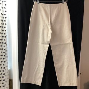 Moda International cotton khaki wide leg pants 12 short